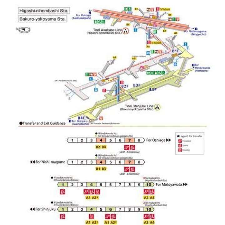 東日本橋駅から馬喰横山駅まで：乗換なしで迷わない都心ルート